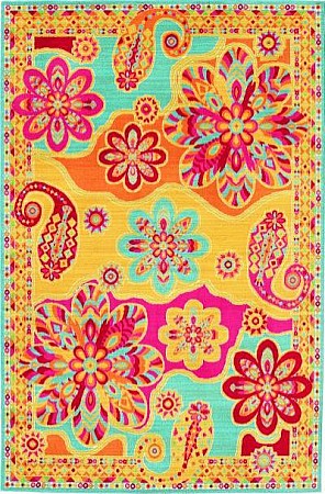 Name:Hip Hippie Hooray Rug, Item id:55_05440Multi (Medium Image)